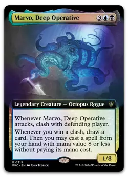 Marvo, Deep Operative (Extended Art) #315 (Foil) NM Murders Karlov Manor - Image 1