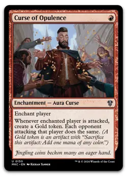 Curse of Opulence #150 (NM) Murders Karlov Manor MKC Magic MTG - Image 1