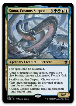 Koma, Cosmos Serpent #213 (NM) Murders Karlov Manor MKC Magic MTG - Image 1