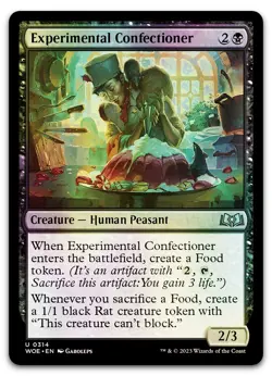 Experimental Confectioner #314 (Foil) (NM) Wilds of Eldraine WOE Magic MTG - Image 1