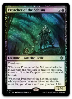 Preacher of the Schism #113 (Foil) (NM) Lost Caverns of Ixalan LCI Magic MTG - Image 1