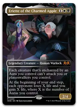 Eriette of the Charmed Apple (Borderless) #299 NM Wilds of Eldraine Magic MTG - Image 1