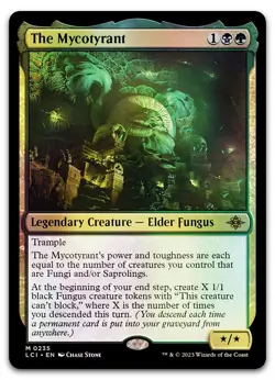 The Mycotyrant #235 (Foil) (NM) Lost Caverns of Ixalan LCI Magic MTG - Image 1
