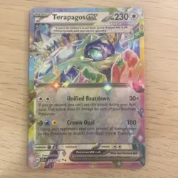 Pokemon TCG Terapagos EX 128/142 Stellar Crown Double Rare Card NM/M - Image 1