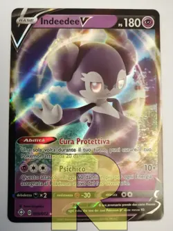 Indeedee V Shining Fates 039/072 Rare Holo Foil Pokemon Italian - Image 1