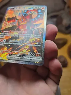 Pokemon TCG Volcanion EX Sv09: Journey Together #182/159 Sir NM+ Condition - Image 3