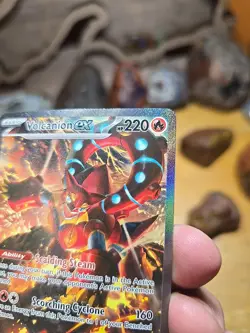 Pokemon TCG Volcanion EX Sv09: Journey Together #182/159 Sir NM+ Condition - Image 5