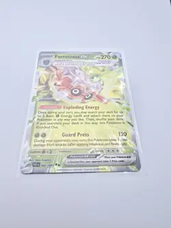 Holo Forretress ex 002/091 Double Rare Paldean Fates Pokemon MINT PACK FRESH - Image 1