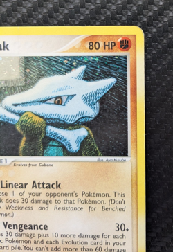 Marowak 7/112 FireRed & LeafGreen Reverse Holo MP Vintage 2004 Pokemon TCG - Image 3