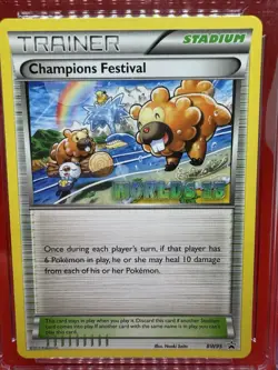 2013 Pokemon Black Star Promo World Championships Festival #BW95 CGC 8.5 NM-MT+ - Image 2