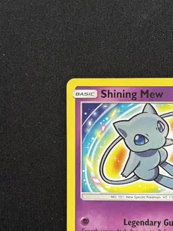 2017 Pokemon Shining Mew 40/73 Shining Legends English Holo MP - Image 3