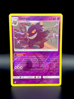 Gengar 70/214 Reverse Holo Rare Unbroken Bonds Pokemon TCG LP - Image 1