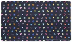 Pokemon TCG: Pokemon Center Exclusive - Elemental Types Playmat NEW - Image 1