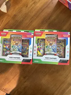 Pokemon TCG First Partner Illustration Collection Series 1 ( X2 ) - Image 1