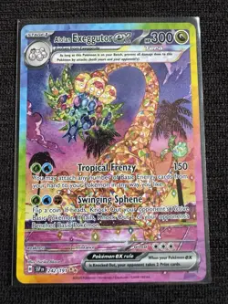 Pokemon TCG Alolan Exeggutor EX 242/191 Scarlet & Violet Surging Sparks SIR - Image 1