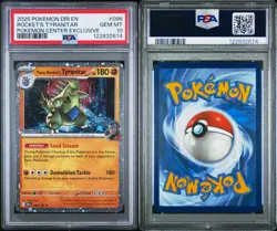Team Rocket's Tyranitar | PSA 10 | Pokemon Center Exclusive Destined Rivals #96 - Image 3