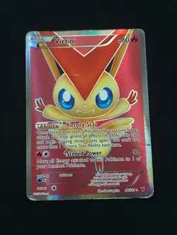 Victini 98/101 Full Art - Noble Victories - Ultra Rare - Pokemon TCG - HP - Image 1