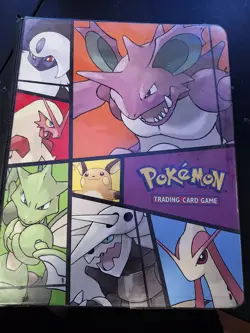 Vintage Pokemon TCG Binder Ultra Pro 9-Pocket 2006 Gen 3 Era Used - Image 1