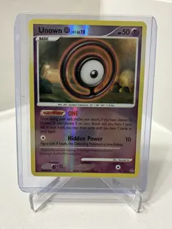 Pokemon Secret Wonders Unown [O] 70/132 Reverse Holo FREE SHIPPING - Image 1