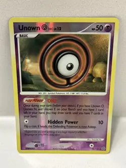 Pokemon Secret Wonders Unown [O] 70/132 Reverse Holo FREE SHIPPING - Image 2