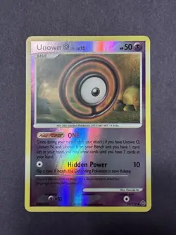Pokemon Secret Wonders Unown [O] 70/132 Reverse Holo FREE SHIPPING - Image 4