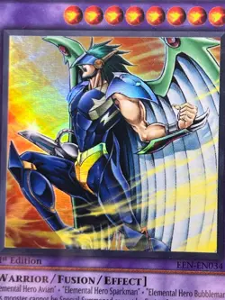 Yugioh TCG Elemental Hero Tempest EEN-EN034 Elemental Energy-1st Edition - Image 2