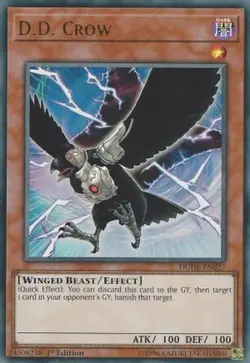 Yugioh - D.D. Crow (Ultra Rare) (1st Edition) - DUDE-EN027 (P) - Image 1
