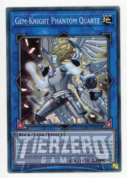 Yugioh Gem-Knight Phantom Quartz EXFO-EN092 Super Rare 1st Edition NM/LP - Image 1