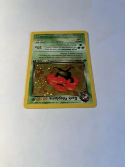 Pokemon TCG Dark Vileplume 1st Edition Holo Rare Team Rocket 13/82 60 HP Card - Image 3