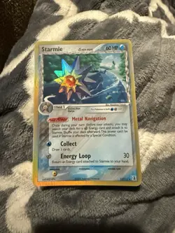 Pokemon Starmie 15/113 Delta Species Holo Rare 60 HP 2005 English TCG Card - Image 1