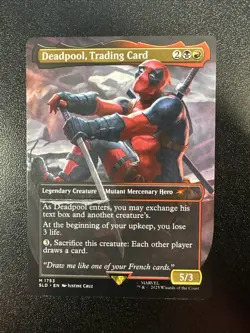 Deadpool, Trading Card Secret Lair Drop Regular NM JL - Image 1