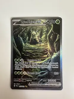 Pokemon TCG Wo-Chien EX Scarlet & Violet Paldea Evolved Holo Card 257/193 - Image 3