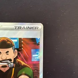 Pokemon Trainer Card Judge 228/091 Paldean Fates Full Art Ultra Rare Holo TCG - Image 4