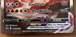 Mint Condition Pokemon Charizard VMAX SWSH261 Promo Holo Card - Image 3
