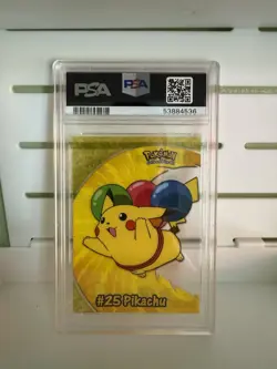 PSA 8 NM-MT Topps Pikachu Clear Card PC1 Pokemon 2000 TV Animation PSA Error - Image 3