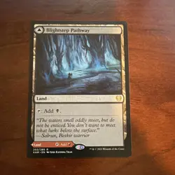 Magic: The Gathering Blightstep Pathway & Searstep Pathway Land Cards English - Image 1