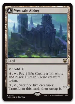 Westvale Abbey #287 (NM) Innistrad Remastered INR Magic MTG - Image 1