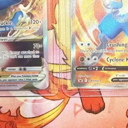 Pokemon TCG Lucario v and VSTAR SWSH213/SWSH214 Near Mint Condition - Image 5