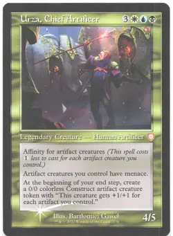 Urza, Chief Artificer (Retro Frame) Foil M Commander: The Brothers' War 2 LP - Image 1