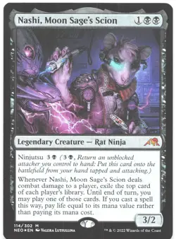 Nashi, Moon Sage's Scion Foil M The List Reprints 114/302 LP - Image 1