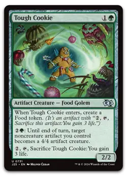 Tough Cookie #731 (NM) Foundations Jumpstart J25 Magic MTG - Image 1