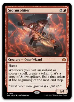 Stormsplitter #154 (NM) Bloomburrow BLB Magic MTG - Image 1