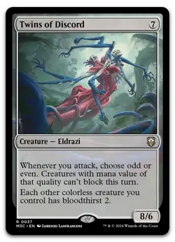 Twins of Discord #37 (NM) Modern Horizons 3 M3C Magic MTG - Image 1