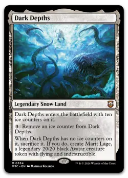 Dark Depths #334 (NM) Modern Horizons 3 M3C Magic MTG - Image 1