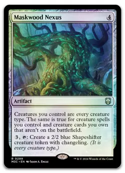 Maskwood Nexus (Ripple Foil) #299 (NM) Modern Horizons 3 M3C Magic MTG - Image 1