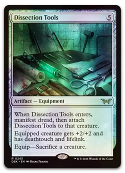 Dissection Tools #245 (Foil) (NM) Duskmourn DSK Magic MTG - Image 1