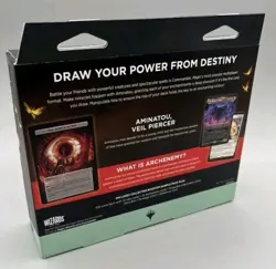 new Magic The Gathering Duskmourn Miracle Worker Commander Deck+ foil seedshark - Image 2