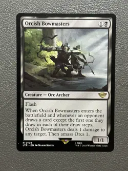 Orcish Bowmasters 2023 MTG Lord of the Rings Tales Middle-Earth Rare #103 - Image 1