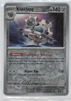 Kinklang Reverse Foil Pokemon SV07: Stellar Crown #101 - Image 1