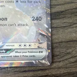 Pokemon Bloodmoon Ursaluna EX 177 Sv: Scarlet & Violet Promo Holo English 2024 - Image 4